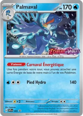 Carte Pokémon Palmaval SVP005 disponible chez Manga Cash à Liège