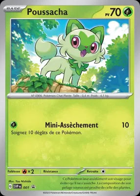 Carte Pokémon Poussacha SVP001 disponible chez Manga Cash à Ans