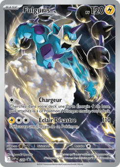Fulguris SVP209 Promo des cartes Écarlate et Violet, en vente à Manga Cash à Ans, province de Liège
