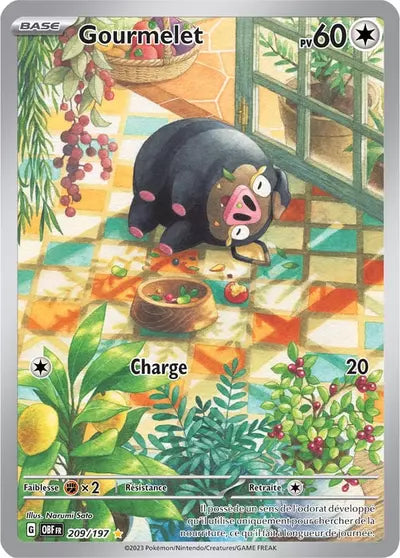 Gourmelet 209/197 – Flammes Obsidiennes, visuel produit chez Manga Cash Ans (Liège).