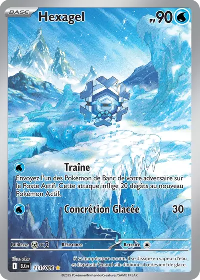 Hexagel 111/086 de Foudre Noire, image boutique – Manga Cash Ans (Liège).