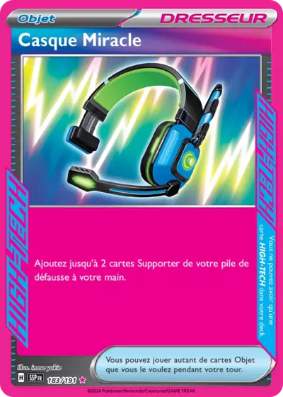 183/191 : Casque Miracle - Etincelles Déferlantes - SSP