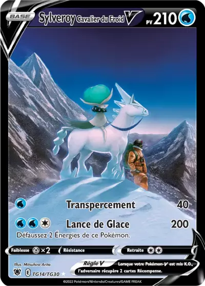 Carte Pokémon Sylveroy Cavalier du Froid V TG14/TG30 Astres Radieux ASR – vente à l’unité au prix Cardmarket – Manga Cash Ans (Liège)