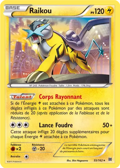 Raikou Reverse 055/162 Impulsion TURBO chez Manga Cash Ans sur les hauteurs de Liège