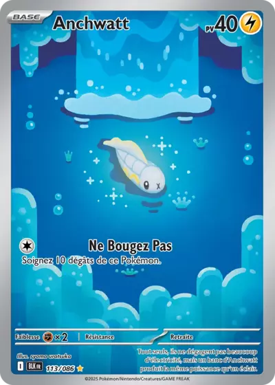 Retrouvez Anchwatt 113/086 – Foudre Noire chez Manga Cash Ans (Liège).