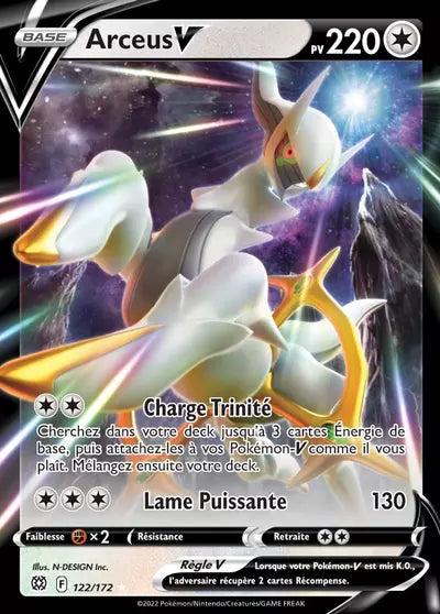 Arceus V 122/172 – Manga Cash Ans (Liège)