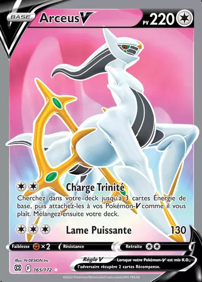 Arceus V 165/172 – Manga Cash Ans (Liège)
