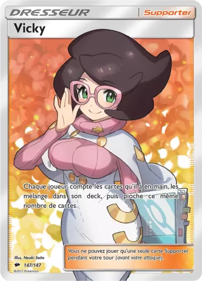 Vicky 147/147, carte Ombres Ardentes (BUS), en vente à Manga Cash à Ans, province de Liège.