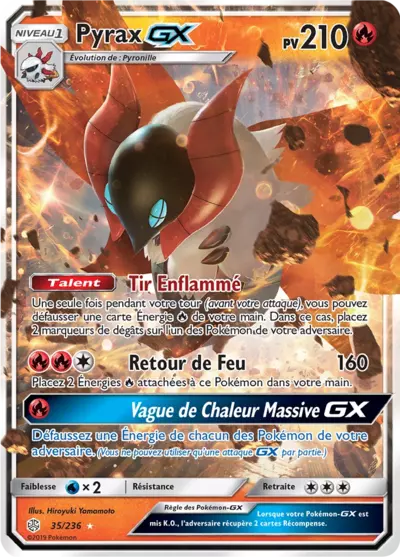 Pyrax GX 35/236, carte Éclipse Cosmique (CEC), en vente à Manga Cash à Ans, province de Liège.