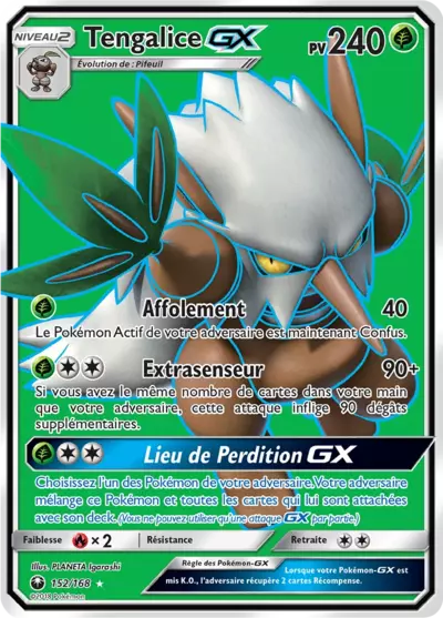 Tengalice GX 152/168, carte Tempête Céleste (CES), en vente à Manga Cash à Ans, province de Liège.