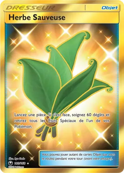 Herbe Sauveuse 180/168, carte Tempête Céleste (CES), en vente à Manga Cash à Ans, province de Liège.