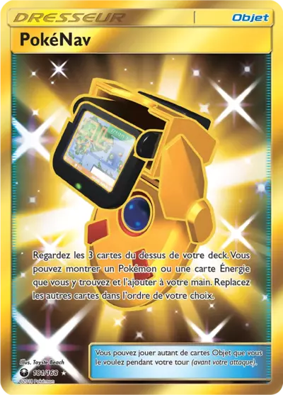 PokéNav 181/168, carte Tempête Céleste (CES), en vente à Manga Cash à Ans, province de Liège.