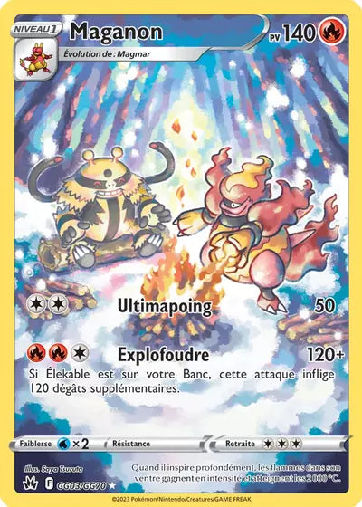 Carte Pokémon Maganon GG03/GG70 - Zénith Suprême - Manga Cash Ans (Liège)