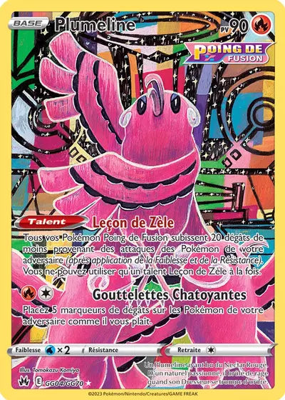 Carte Pokémon Plumeline GG04/GG70 - Zénith Suprême - Manga Cash Ans (Liège)