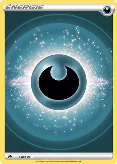 Carte Pokémon Énergie Obscurité 158/159 - Zénith Suprême - Manga Cash Ans (Liège)
