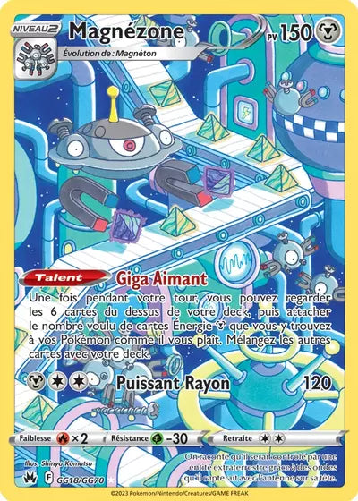 Carte Pokémon Magnézone GG18/GG70 - Zénith Suprême - Manga Cash Ans (Liège)