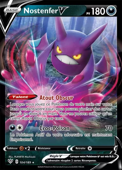 Retrouvez Nostenfer V 104/189 – Ténèbres Embrasées chez Manga Cash Ans (Liège).