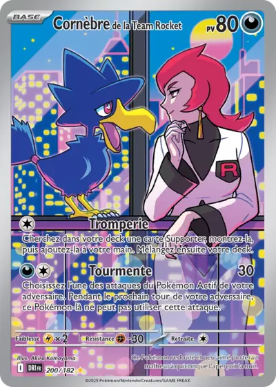 Retrouvez Cornèbre de la Team Rocket 200/182 – Rivalités Destinées chez Manga Cash Ans (Liège).