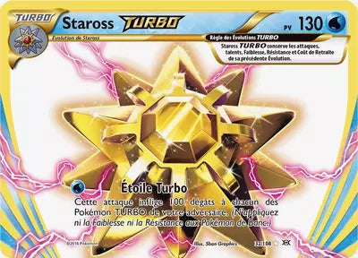 Staross TURBO 32/108, carte Évolutions (EVO), en vente à Manga Cash à Ans, province de Liège.