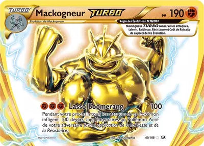 Mackogneur TURBO 60/108, carte Évolutions (EVO), en vente à Manga Cash à Ans, province de Liège.
