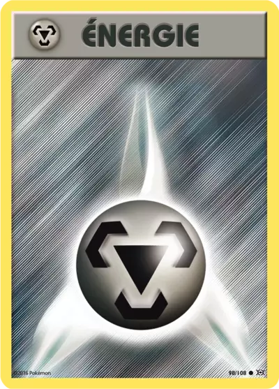 Énergie Métal 98/108, carte Évolutions (EVO), en vente à Manga Cash à Ans, province de Liège.