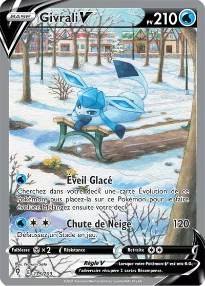 Givrali V 175/203 | Évolution Céleste EVS | Manga Cash Ans-Liège - vente à l’unité, prix basé sur Cardmarket.
