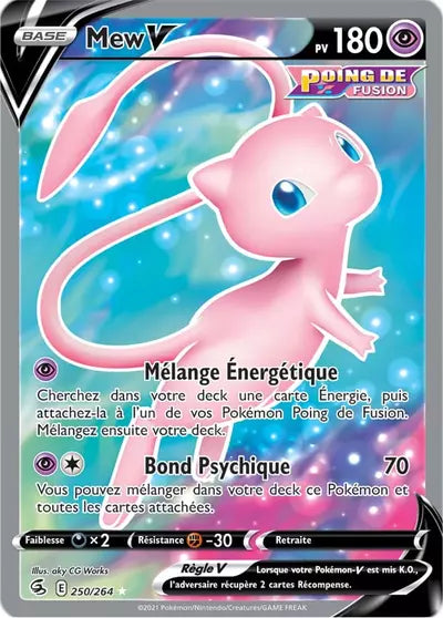 Mew V 250/264 – Manga Cash Ans (Liège)