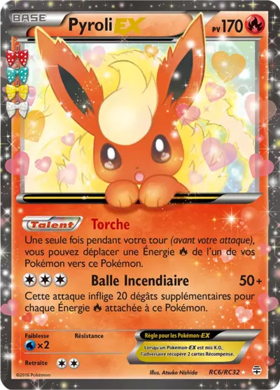 Carte Pokémon Pyroli EX RC6/RC32 - Générations GEN chez Manga Cash Ans (Liège)