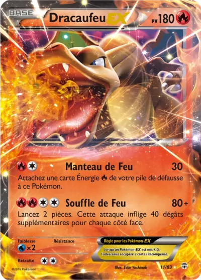 Carte Pokémon Dracaufeu EX 11/83 - Générations GEN chez Manga Cash Ans-Liège