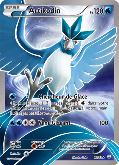 Carte Pokémon Artikodin 25/83 - Générations GEN chez Manga Cash Ans-Liège