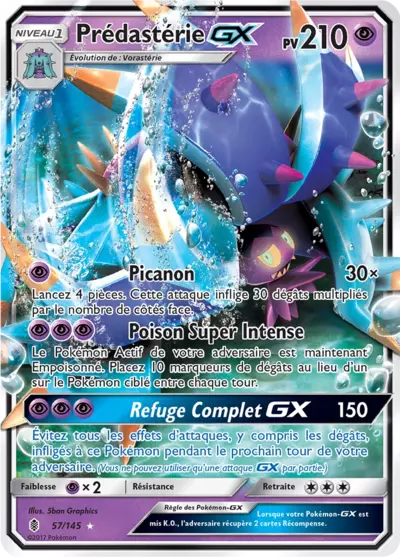 Prédastérie GX 57/145, carte Gardiens Ascendants (GRI), en vente à Manga Cash à Ans, province de Liège.