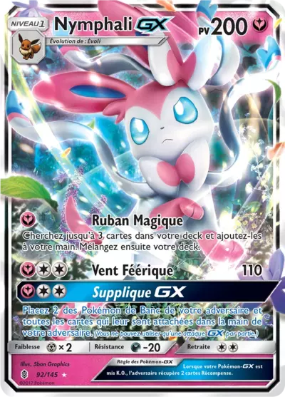 Nymphali GX 92/145, carte Gardiens Ascendants (GRI), en vente à Manga Cash à Ans, province de Liège.