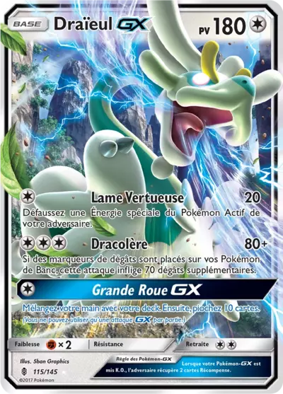 Draïeul GX 115/145, carte Gardiens Ascendants (GRI), en vente à Manga Cash à Ans, province de Liège.