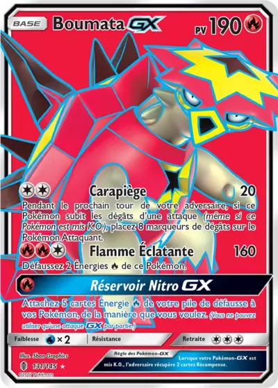 Boumata GX 131/145, carte Gardiens Ascendants (GRI), en vente à Manga Cash à Ans, province de Liège.