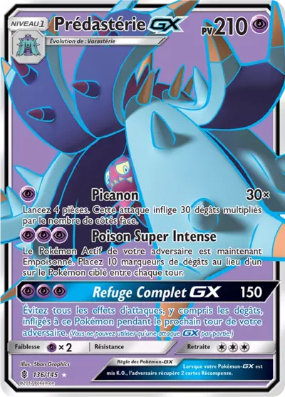 Prédastérie GX 136/145, carte Gardiens Ascendants (GRI), en vente à Manga Cash à Ans, province de Liège.