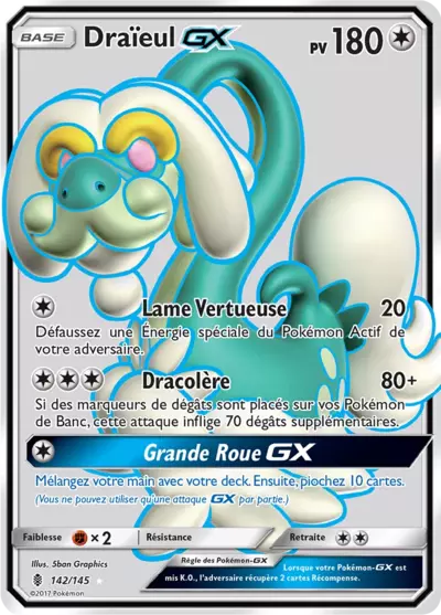 Draïeul GX 142/145, carte Gardiens Ascendants (GRI), en vente à Manga Cash à Ans, province de Liège.