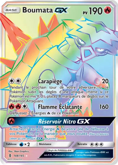 Boumata GX 148/145, carte Gardiens Ascendants (GRI), en vente à Manga Cash à Ans, province de Liège.