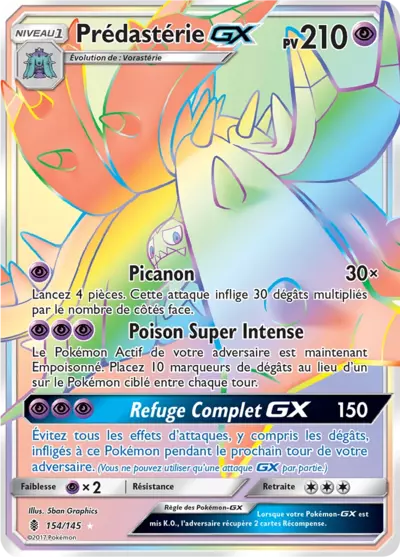 Prédastérie GX 154/145, carte Gardiens Ascendants (GRI), en vente à Manga Cash à Ans, province de Liège.