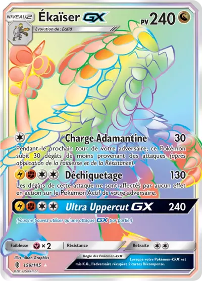 Ékaïser GX 159/145, carte Gardiens Ascendants (GRI), en vente à Manga Cash à Ans, province de Liège.