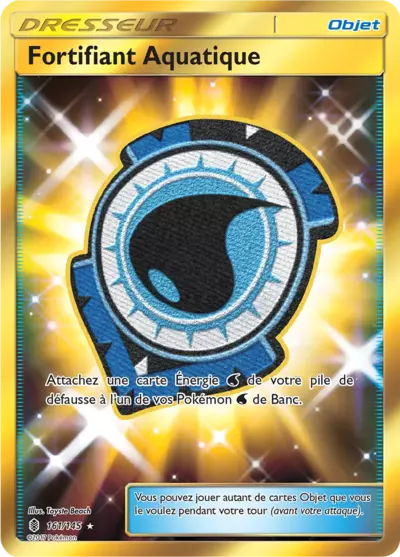 Fortifiant Aquatique 161/145, carte Gardiens Ascendants (GRI), en vente à Manga Cash à Ans, province de Liège.