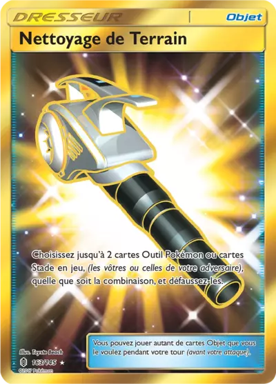 Nettoyage de Terrain 163/145, carte Gardiens Ascendants (GRI), en vente à Manga Cash à Ans, province de Liège.