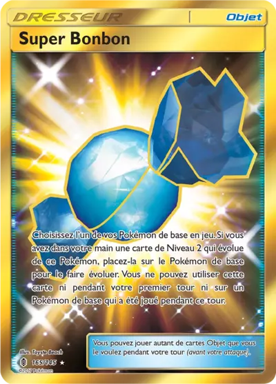 Super Bonbon 165/145, carte Gardiens Ascendants (GRI), en vente à Manga Cash à Ans, province de Liège.