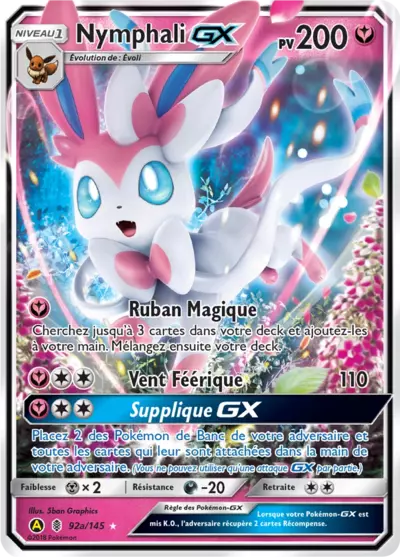 Nymphali GX 92a/145, carte Gardiens Ascendants (GRI), en vente à Manga Cash à Ans, province de Liège.