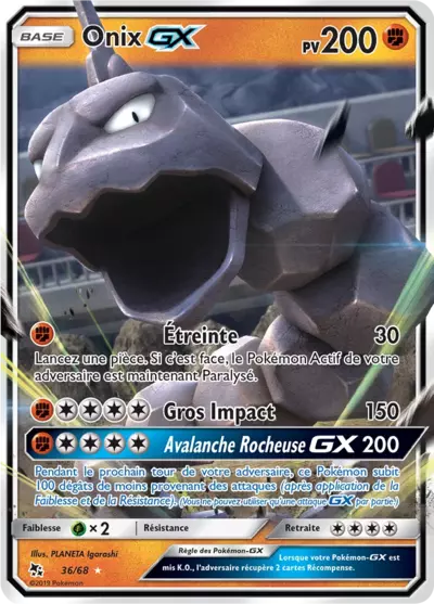 Onix GX 36/68, carte Destinées Occultes (HIF), en vente à Manga Cash à Ans, province de Liège.