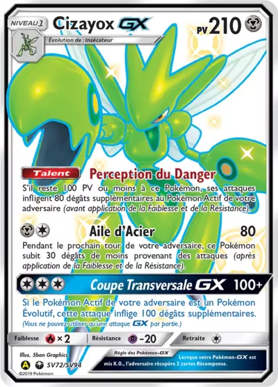 Cizayox GX SV72/SV94, carte Destinées Occultes (HIF), en vente à Manga Cash à Ans, province de Liège.