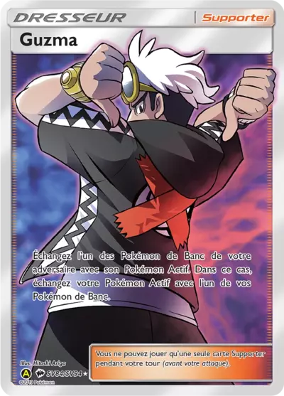 Guzma SV84/SV94, carte Destinées Occultes (HIF), en vente à Manga Cash à Ans, province de Liège.
