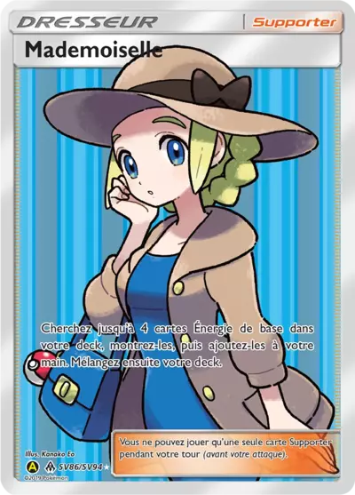 Mademoiselle SV86/SV94, carte Destinées Occultes (HIF), en vente à Manga Cash à Ans, province de Liège.