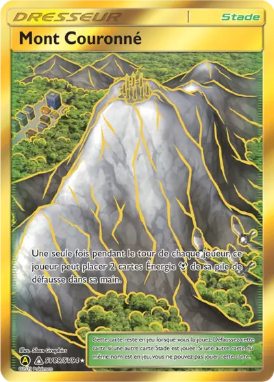 Mont Couronné SV89/SV94, carte Destinées Occultes (HIF), en vente à Manga Cash à Ans, province de Liège.