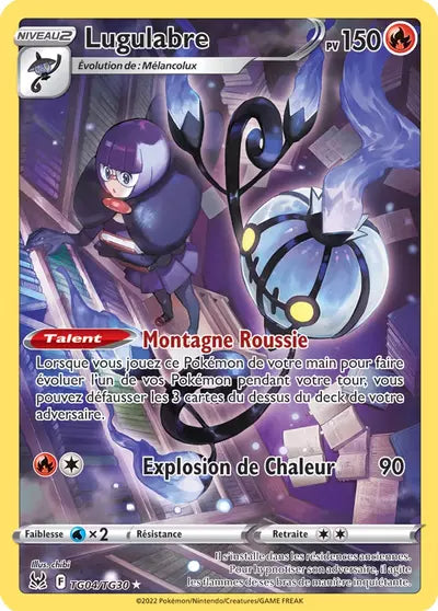 Carte Pokémon Lugulabre TG04/TG30 - Origine Perdue - Manga Cash Ans (Liège) - vente à l’unité, prix Cardmarket