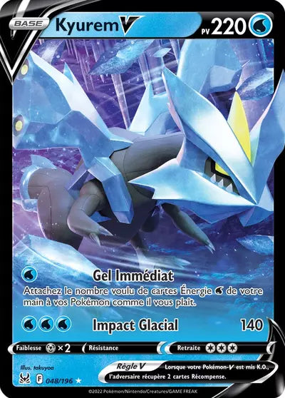 Carte Pokémon Kyurem V 048/196 - Origine Perdue - Manga Cash Ans (Liège) - vente à l’unité, prix Cardmarket